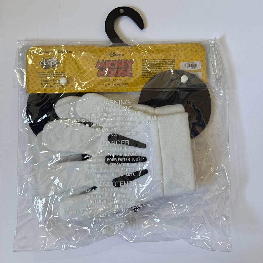 Mickey Mouse Gloves & Ears Set - Picture 2 of 4